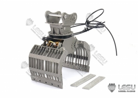 Preview: Hydraulischer Sortiergreifer für Lesu Ketten Bagger C374F